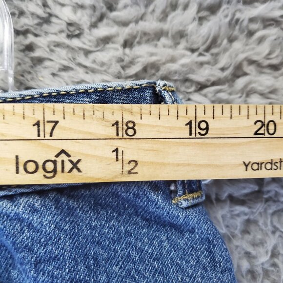 Lands End Jeans Womens Size 18W Blue Vintage Classic Fit Cotton Denim *Read* - Picture 7 of 13